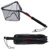Sougayilang Fishing Net Fish Landing Net, Foldable Collapsible Telescopic Pole with EVA Handle, Durable Nylon Material Mesh, Safe Fish Catching or Releasing view 1