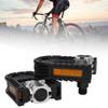 1 Pair Foldable Aluminum Alloy Bike Pedals Lightweight Metal Bicycle Pedals for Folding Bike, Mountain Bike, Road Bike view 4