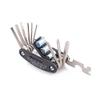 Veggicy Bike Chain Tools, Bike Multitool, Chain Breaker Splitter Tool, Chain Wear Indicator, Bicycle Repair Kit for Road and Mountain Bikes view 2