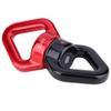 Alomejor Swing Swivel Connector, 30KN Load Capacity, 7075 Aviation Aluminum, Bearing Design, 360-Degree Rotation for Camping, Hiking, Rock Climbing, B view 4