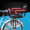 Wing Enterprises Child Bicycle Seat Rear Mounted, Metal Bike Seat Back Mount Safety Baby Carrier Seat with Cushion & Backrest Foot Pedals/Armrest, Handrail, Hold Up to 50Kg view 2