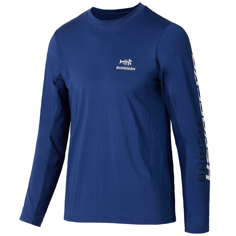 BASSDASH Youth Fishing T Shirts UPF 50+ Long Sleeve Performance UV Protection Tee for Boys Girls