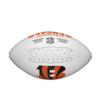 WILSON NFL Live Signature Autograph Football - Official Size, Cincinnati Bengals view 3