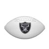 WILSON NFL Live Signature Autograph Football - Official Size, Las Vegas Raiders view 1
