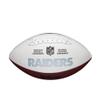 WILSON NFL Live Signature Autograph Football - Official Size, Las Vegas Raiders view 2