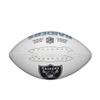WILSON NFL Live Signature Autograph Football - Official Size, Las Vegas Raiders view 3