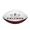 WILSON NFL Live Team Autograph Football-Atlanta view 2