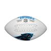 WILSON NFL Live Signature Autograph Football - Official Size, Carolina Panthers view 2