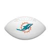 WILSON NFL Live Team Autograph Football, Miami Dolphins view 1