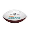 WILSON NFL Live Team Autograph Football, Miami Dolphins view 2