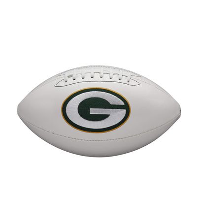 WILSON NFL Live Team Autograph Football, Green Bay Packers