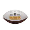 WILSON NFL Live Team Autograph Football, Green Bay Packers view 2