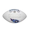 WILSON NFL Live Team Autograph Football-Tennessee view 3