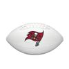 WILSON NFL Live Team Autograph Football-Tampa Bay view 1