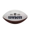 WILSON NFL Live Signature Autograph Football - Official Size, Dallas Cowboys view 2
