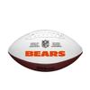 WILSON NFL Live Signature Autograph Football - Official Size, Chicago Bears view 2