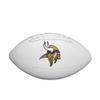 WILSON NFL Live Signature Autograph Football - Official Size, Minnesota Vikings view 1