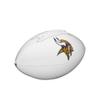 WILSON NFL Live Signature Autograph Football - Official Size, Minnesota Vikings view 4