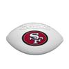 WILSON NFL Live Signature Autograph Football - Official Size, San Francisco 49ers view 1