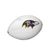 WILSON NFL Live Signature Autograph Football - Official Size, Baltimore Ravens view 4