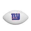 WILSON NFL Live Signature Autograph Football - Official Size, New York Giants view 1