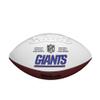 WILSON NFL Live Signature Autograph Football - Official Size, New York Giants view 2