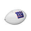 WILSON NFL Live Signature Autograph Football - Official Size, New York Giants view 4