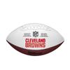 WILSON NFL Live Team Autograph Football, Cleveland Browns view 2