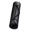 Black Yoga Knee Pad/Mat 5/8 inch thick 15 mm - Support for Knees, Wrists, and Elbows with Carrying Strap view 1