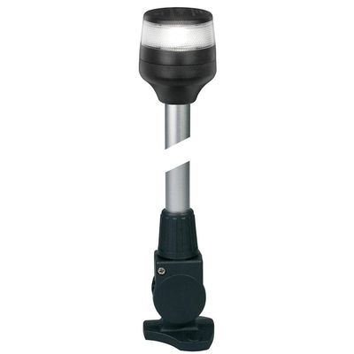 Hella Marine NaviLED 360 Compact All Round Lamp - 2nm - 12" Fold Down Base - Black