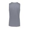 Augusta Sportswear Youth Tricot Mesh Reversible 2.0 Jersey, Graphite/White, S view 3