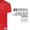 Russell Athletic Womens Solid Flag Football Jersey  Premium Mesh Football Jersey for Women  for Team and Personal Use 72 view 3