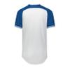 Russell Athletic Youth Classic V-Neck Jersey White/Royal/White L view 2