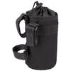 M-Wave Unisex - Adult Amsterdam Bottle ISO Bottle Holder Bag, Handlebar Bag, Insulated, Tool-Free Assembly, with Reflective Logo and Drawstring Closure, Black view 2