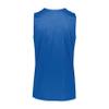 Augusta Sportswear Youth Tricot Mesh Reversible 2.0 Jersey, Royal/Gold, M view 3