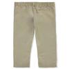 French Toast Boys' Flat Front Wrinkle No More Relaxed Fit Pants - Khaki, 12 view 2