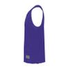 Augusta Sportswear Youth Tricot Mesh Reversible 2.0 Jersey, Purple/White, L view 2