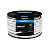 14 Gauge 2 Conductor Marine Wire - 100x2 ft Duplex Round Marine Grade Wire Tinned Copper Oxygen-Free Insulated - 12/2 AWG UL 1426 Standard PVC Wire for Boat, Automotive, Speakers, Camper & Trailers view 1