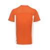 Augusta Sportswear Mens Reversible Flag Football Jersey, Orange/White XL view 3