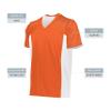 Augusta Sportswear Mens Reversible Flag Football Jersey, Orange/White XL view 4
