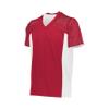 Augusta Sportswear Youth Reversible Flag Football Jersey - Ultimate Performance and Versatility for Young Athletes, Premium Football Jersey with Set-in Sleeves, Scarlet/White S view 1