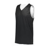 Augusta Sportswear Tricot Mesh Reversible Jersey 2.0, Black/White, XL