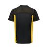 Augusta Sportswear Mens Reversible Flag Football Jersey, Black/Gold L view 2