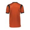 Russell Athletic Ladies Phenom6 Flag Football Jersey Elite Performance Mesh Football Shirt for Women, Perfect for Team Play & Training, Burnt Orange/Black XS view 2