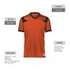 Russell Athletic Ladies Phenom6 Flag Football Jersey Elite Performance Mesh Football Shirt for Women, Perfect for Team Play & Training, Burnt Orange/Black XS view 4