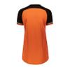 Russell Athletic Ladies Classic V-Neck Jersey Burnt Orange/Black/White 2XL view 2