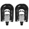 Jimfoty Road Bike 1 Pair Bicycle Pedals, Mountain Bike Pedals, Black Aluminum Alloy for Mountain Bike for Folding view 1