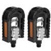 Jimfoty Road Bike 1 Pair Bicycle Pedals, Mountain Bike Pedals, Black Aluminum Alloy for Mountain Bike for Folding view 3