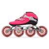 Bont Inline Speed Skating Racing - Luna Skate Boot + 2PF 6061 Frame + Elemental Wheels + ABEC7 Bearings - Youth - Boys - Girls - Men - Women (Blue, 35.5/3.5) view 2