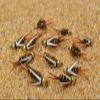 12 Flies Bead Head Prince Nymph Fishing Flies - Mustad Signature Fly Hooks (Hook #14) view 4